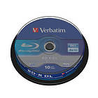Verbatim BD-R DL 50GB 2x 10-pack Cakebox