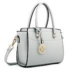 Miss Lulu Leather Look Classic Shoulder Bag (LT1625)