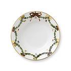 Royal Copenhagen Star Fluted Christmas Djup Tallrik Ø17cm