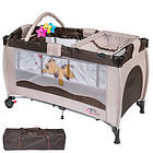 TecTake Travel Cot 65x124cm