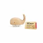 Kikkerland Wooden Whale Nail Brush