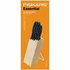 Fiskars Essential Block Knivsett 5 Kniver