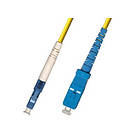 MicroConnect Singlemode OS2 9/125 Simplex LC/UPC - SC/UPC 3m