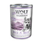 Wolf of Wilderness Wild Hills Junior Cans 24x0.4kg