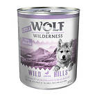 Wolf of Wilderness Wild Hills Junior Cans 6x0,8kg
