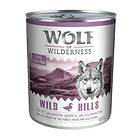 Wolf of Wilderness Wild Hills Adult Cans 6x0,8kg
