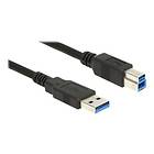 DeLock USB A - USB B 3.0 0,5m