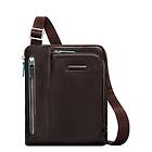 Piquadro Blue Square Crossbody Bag
