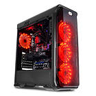 LC-Power Gaming 988B (Black/Transparent)
