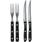 Gense Old Farmer Black Barbecue Cutlery Set 4 pcs