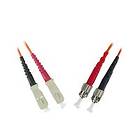 MicroConnect Multimode 50/125 ST - SC 3m