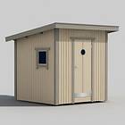 Trähuset Bod Oskar 2 6kvm