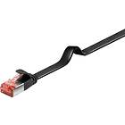 Goobay Flat U/FTP Cat6 RJ45 - RJ45 1m