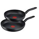 Tefal Hard Titanium Plus Stekpanna set 2 delar