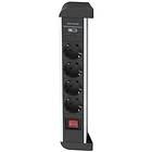 Airam Tabletop 4-Way 2xUSB Switch 2m