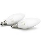 Philips Hue White Ambiance B39 6500K E14 6W 2-pack (Dimbar)