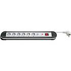 Deltaco 6-Way Switch 1.5m