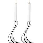 Georg Jensen Cobra Candlestick M 20cm 2-pack