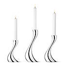 Georg Jensen Cobra Ljusstake 3-pack