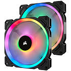 Corsair LL140 Dual Light Loop RGB PWM 140mm LED 2-pack