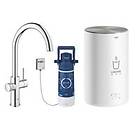 Grohe Red Duo Kjøkkenbatteri 30083001 (Krom)