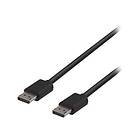 Deltaco 32,4Gbps DP8K DisplayPort - DisplayPort 2m