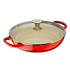 Le Creuset Gjutjärnsgryta Rund 30cm 3,5L (Metallknopp)