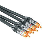 Hama Connecting Cable 2RCA - 2RCA 1,5m