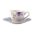 Villeroy & Boch Mariefleur Gris Espressokopp med asjett 39cl