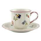 Villeroy & Boch Petite Fleur Espressokopp med asjett 10cl