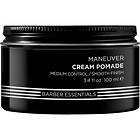 Redken Brews Mens Maneuver Hair Cream Pomade 100ml