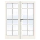 Swedoor Jeld-Wen Parinnerdörr Compact SP12+SP12 Glas 15x20