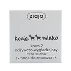 Ziaja Goat's Milk 2 Nourishing Smoothing Cream Dry Skin 50ml