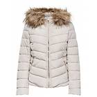 Only Ellan Quilted Fur Jacket (Dam)
