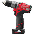 Milwaukee M12 FPD-402X (2x4.0Ah)