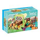 Playmobil Spirit Riding Free 9478 Hästbox "Lucky och Spirit"