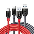Anker PowerLine+ USB A - USB C 3.0 1,8m