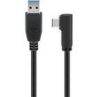 Goobay USB A - USB C (kulma) 3.0 3m