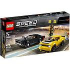 LEGO Speed Champions 75893 2018 Dodge Challenger SRT Demon & 1970 Dodge Charge