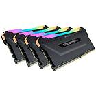 Corsair Vengeance Black RGB LED Pro DDR4 3600MHz 4x8GB (CMW32GX4M4D3600C18)