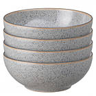 Denby Studio Grey Djup Tallrik Ø17cm 4-pack