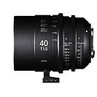 Sigma CINE 40/1,5 FF for Canon