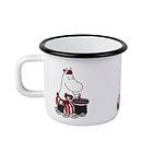 Muurla Moomin Rerto Moominmamma Emaljerad Krus 37cl
