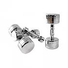 InSportLine Chrome Manual Dumbbell 6kg