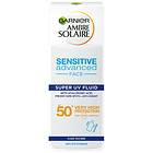 Garnier Ambre Solaire Sensitive Advanced Face Super UV Fluid SPF50 40ml