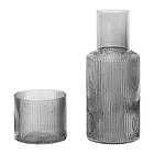 Ferm Living Ripple Karaffel 50cl Med 1 Drikkeglass