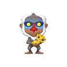 Funko POP! The Lion King 301 Rafiki with Simba (Diamond Glitter)