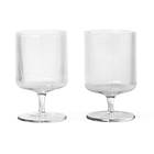 Ferm Living Ripple Vinglass 27cl 2-pack