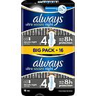 Always Ultra Secure Night Wings (16-pack)