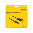 DeLock 4K 60Hz USB C - DisplayPort 1m